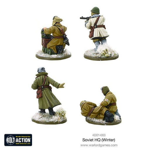 Bolt Action Soviet HQ Winter New - Tistaminis