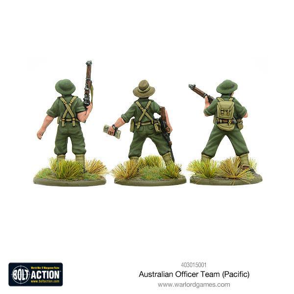 Bolt Action Australian Officer Team New - Tistaminis