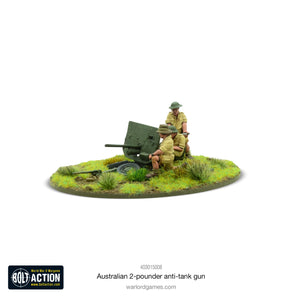 Bolt Action Australian 2-pdr Light Anti-Tank Gun New - Tistaminis