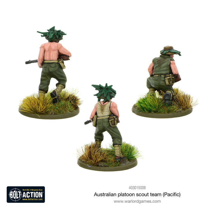 Bolt Action Australian Platoon Scout Team New - Tistaminis