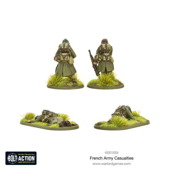 Bolt Action French Army Casualties New - Tistaminis