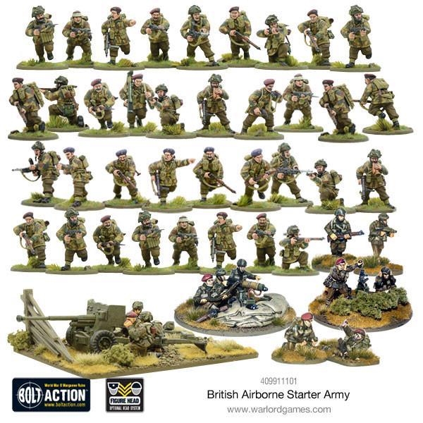 Bolt Action British Airborne Starter Army New - Tistaminis