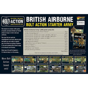 Bolt Action British Airborne Starter Army New - Tistaminis