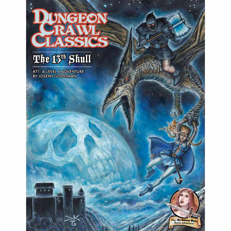 DUNGEON CRAWLER CLASSICS: #71 THE 13TH SKULL (LVL 4)  NEW - Tistaminis
