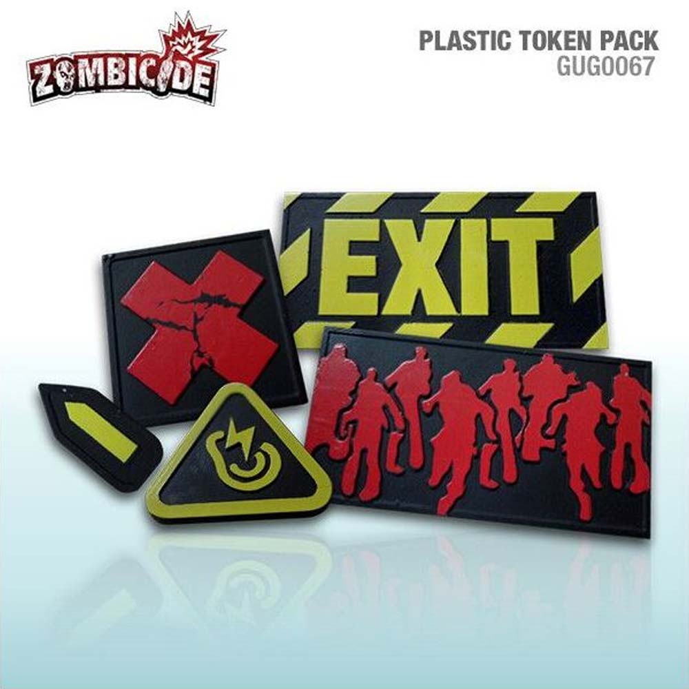 ZOMBICIDE 3 PLASTIC TOKENS PACK NEW - Tistaminis