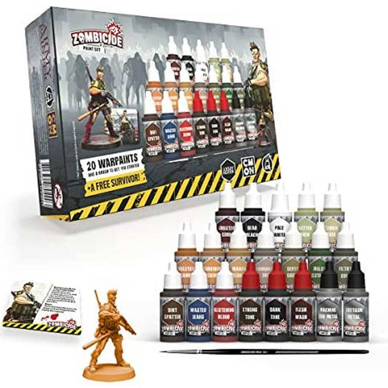 ARMY PAINTER WARPAINTS  ZOMBICIDE PAINT SET 2ND EDITION NEW - Tistaminis