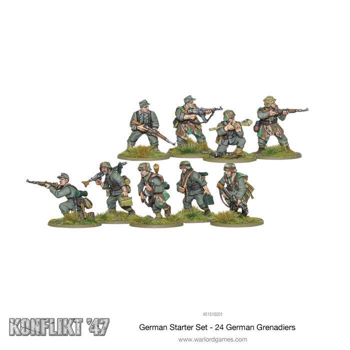 Konflikt 47 Germany starter set New - Tistaminis