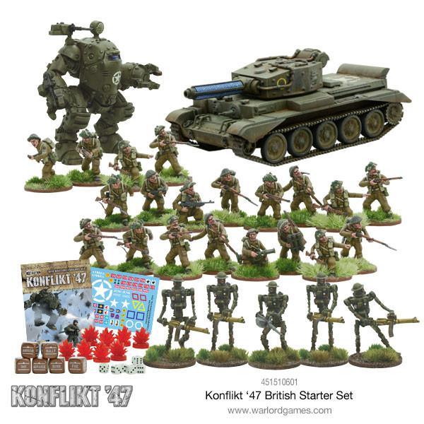 Konflikt 47 Britain starter set New - Tistaminis