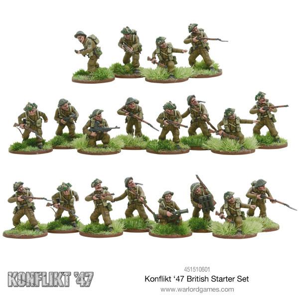 Konflikt 47 Britain starter set New - Tistaminis