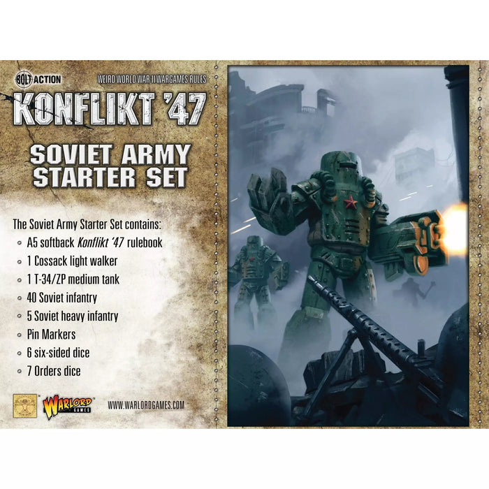 Konflikt 47 Soviet starter set New - Tistaminis