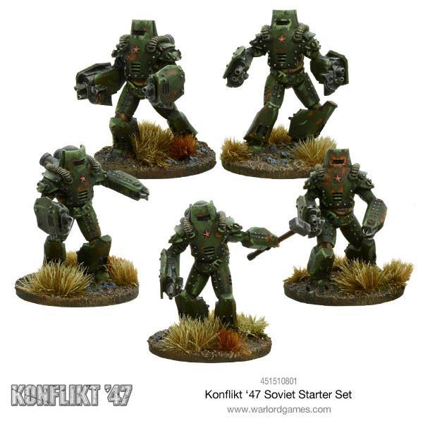 Konflikt 47 Soviet starter set New - Tistaminis