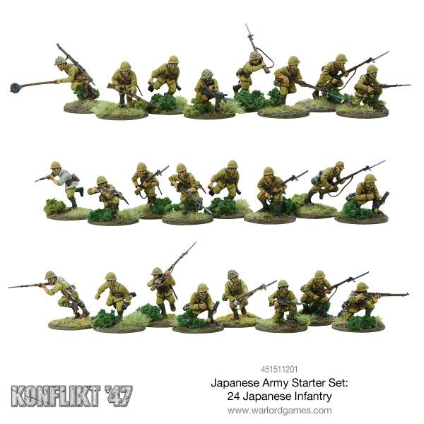 Konflikt 47 Japanese Starter Set New - Tistaminis