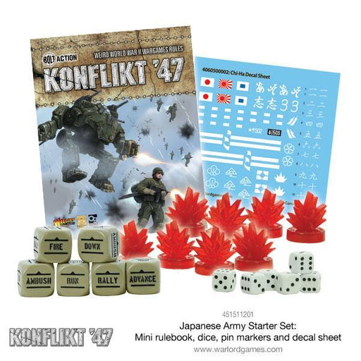 Konflikt 47 Japanese Starter Set New - Tistaminis