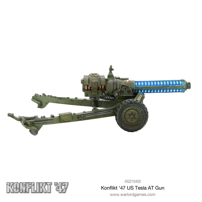 Bolt Action: Konflikt '47 - US Tesla Anti-Tank Gun New - Tistaminis