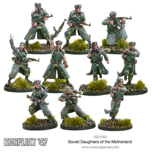 Bolt Action: Konflikt '47 - Soviet Daughters of the Motherland New - Tistaminis