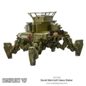 Bolt Action: Konflikt '47 - Soviet Mastodon Heavy Walker New - Tistaminis