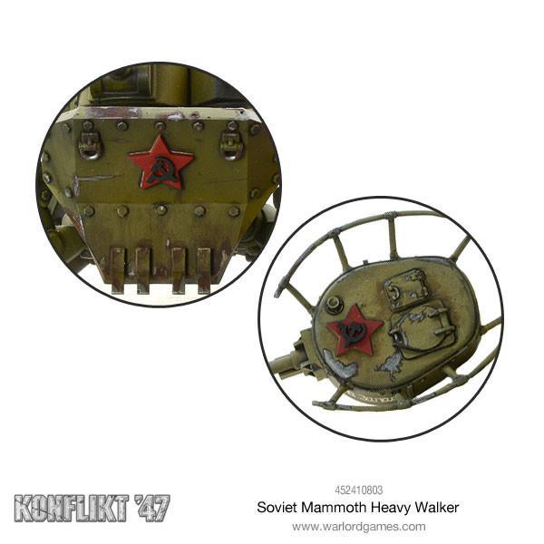 Bolt Action: Konflikt '47 - Soviet Mastodon Heavy Walker New - Tistaminis