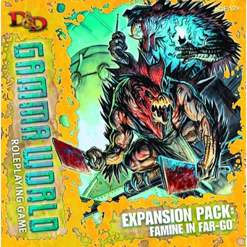 Gamma World Roleplaying Game Expansion Pack Famine In Far-Go New - TISTA MINIS
