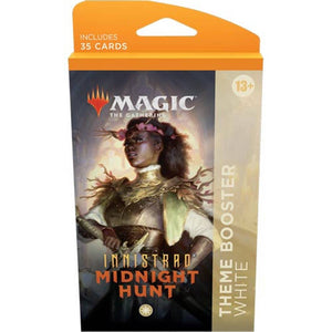Magic The Gathering Innistrad Midnight Hunt Theme Booster - White - Tistaminis
