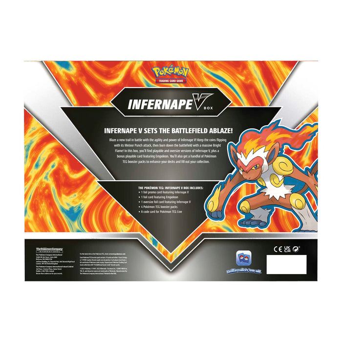 POKEMON V BOX INFERNAPE - Tistaminis