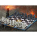 LORD OF THE RINGS CHESS SET New - Tistaminis