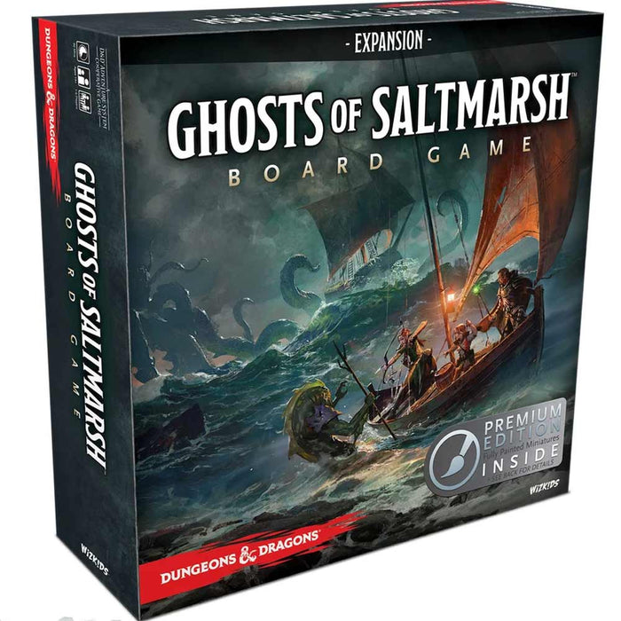 D & D GHOSTS OF SALTMARSH ADVENTURE SYSTEM BOARD GAME PREMIUM EDITION - Tistaminis