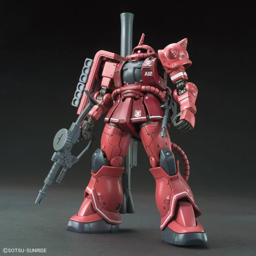 Gundam #24 HG (The Origin) MS-06S Zaku II Principality of Zeon Char Aznable's Mo - Tistaminis