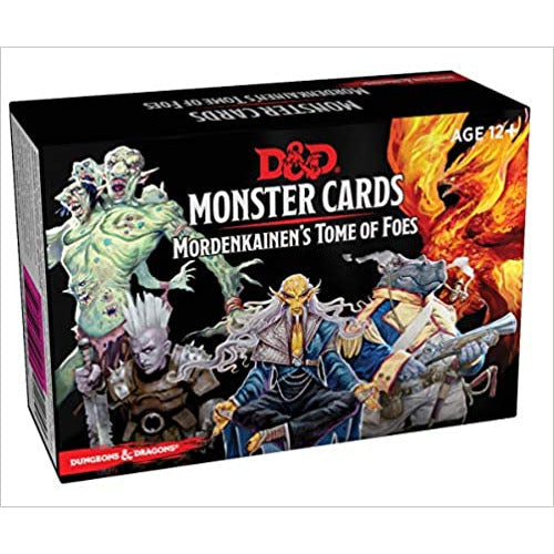 Dungeons And Dragons Mordenkainen's Tome Of Foes - Monster Cards New - Tistaminis