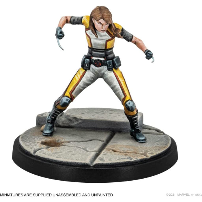 Marvel Crisis Protocol: X-23 & Honey Badger Character Pack - Tistaminis