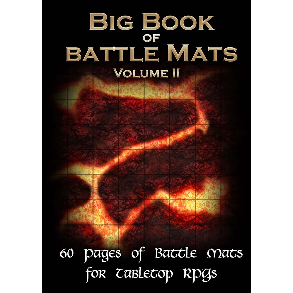 BIG BOOK OF BATTLE MATS VOL 2 NEW - Tistaminis