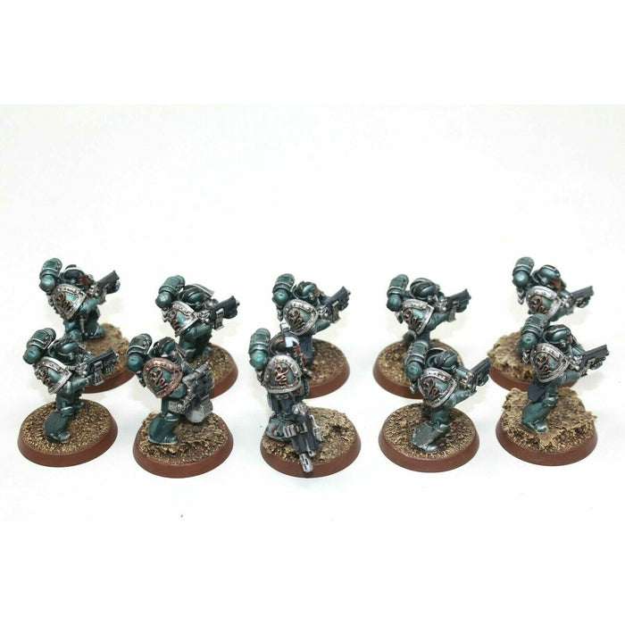 Warhammer Chaos Space Marines Tactical Marines MKIV Well Painted - JYS71 - Tistaminis