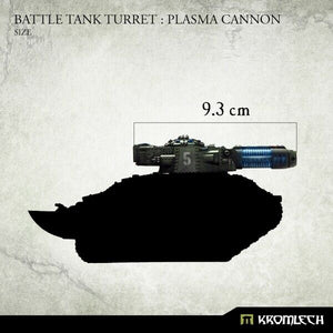 Kromlech Battle Tank Turret: Plasma Cannon - TISTA MINIS