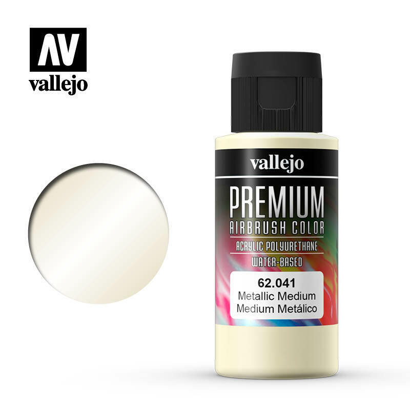 Vallejo Premium Color Paint Metallic Medium - VAL62041 - Tistaminis