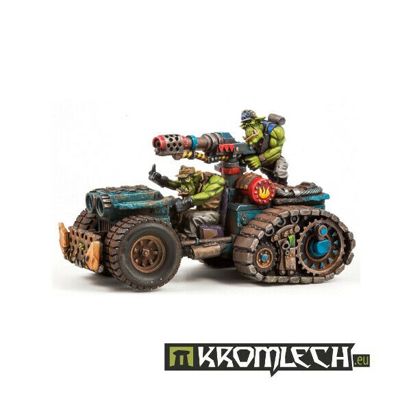 Kromlech Orc Halftrack with Flamer New - TISTA MINIS