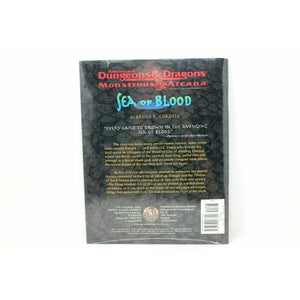 Dungeons and Dragons SEA OF BLOOD ADVENTURE - RPB3 - TISTA MINIS