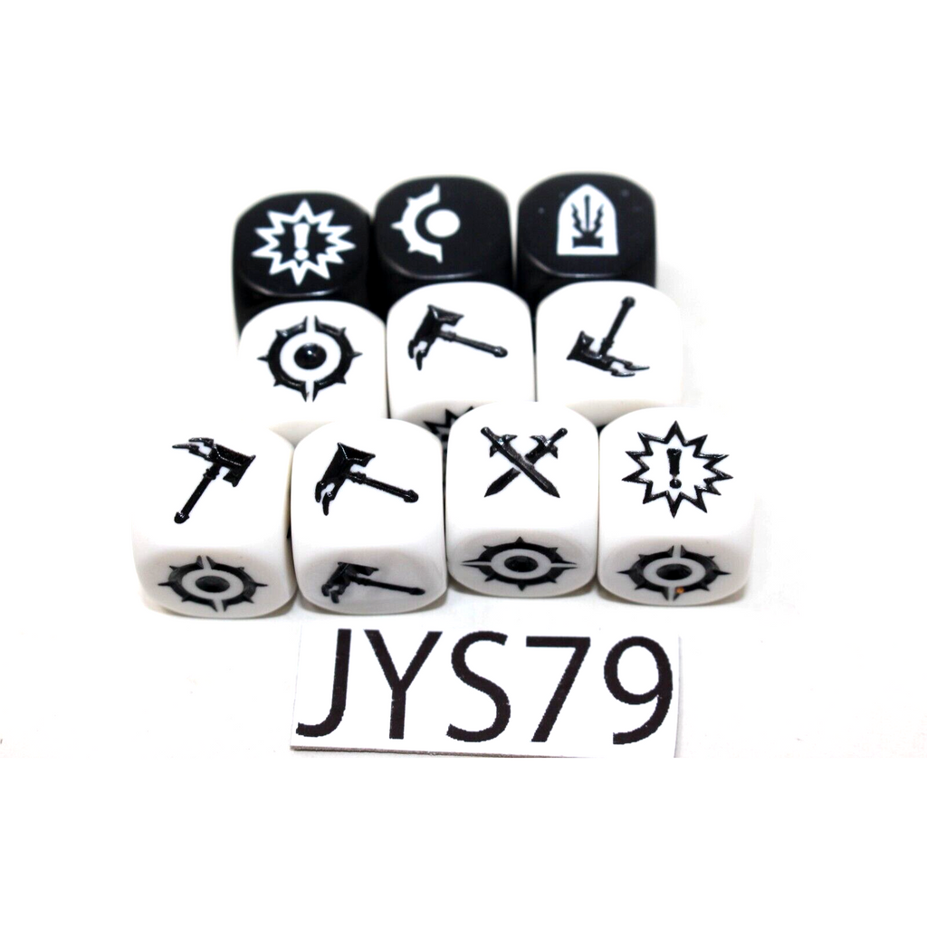 Warhammer Shadespire Attack And Defence Dice - JYS79 - Tistaminis