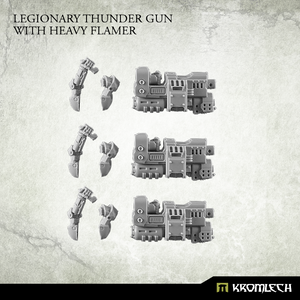 Kromlech Legionary Heavy Thunder Gun with Heavy Flame New - TISTA MINIS