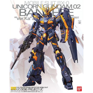 Bandai Gundam MG 1/100 Unicorn Gundam 02 Banshee Ver.Ka New - Tistaminis