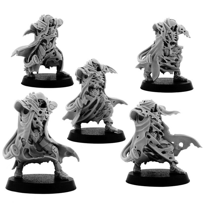 Wargames Exclusive NECROCYBORG IMMORTALS CONVERSION SET (5U) New - TISTA MINIS