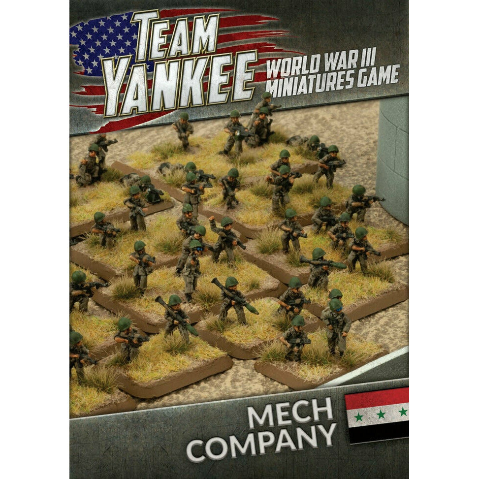 Team Yankee Iraqi Mech Company (x55 Figs) New - TISTA MINIS