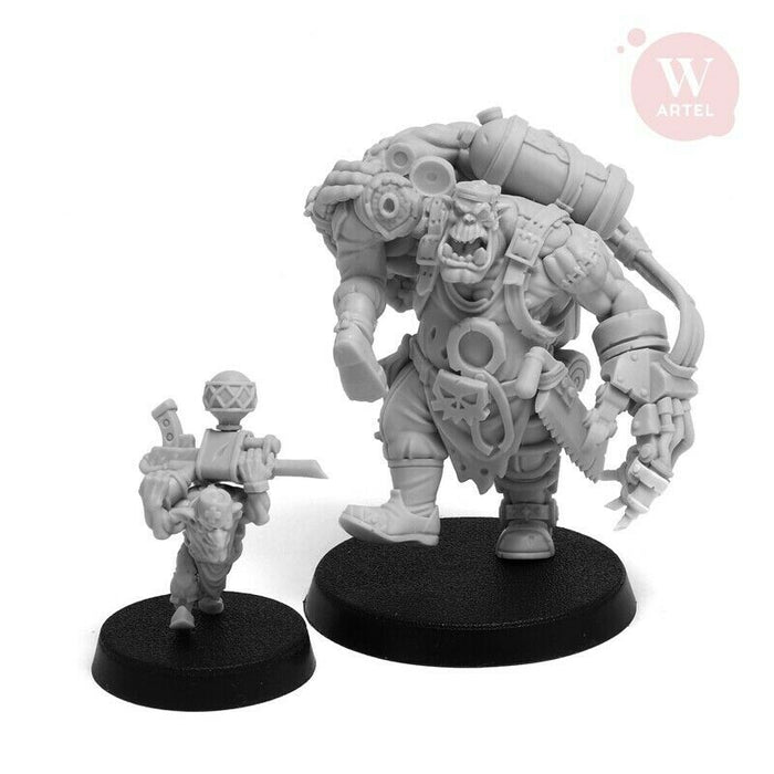 Artel Miniatures - Medikk of Iron Horde (with Nurz) 28mm New - TISTA MINIS