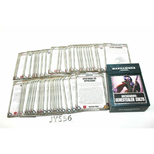 Warhammer Genestealer Cutls Data Cards - JYS56 - TISTA MINIS