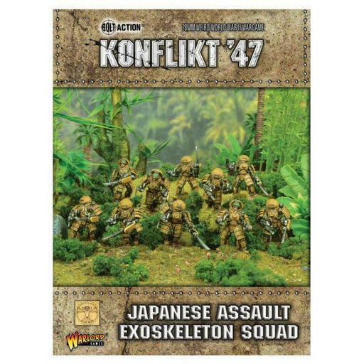 Bolt Action: Konflikt '47 - Japanese Assault Exo Skeleton Squad New - TISTA MINIS