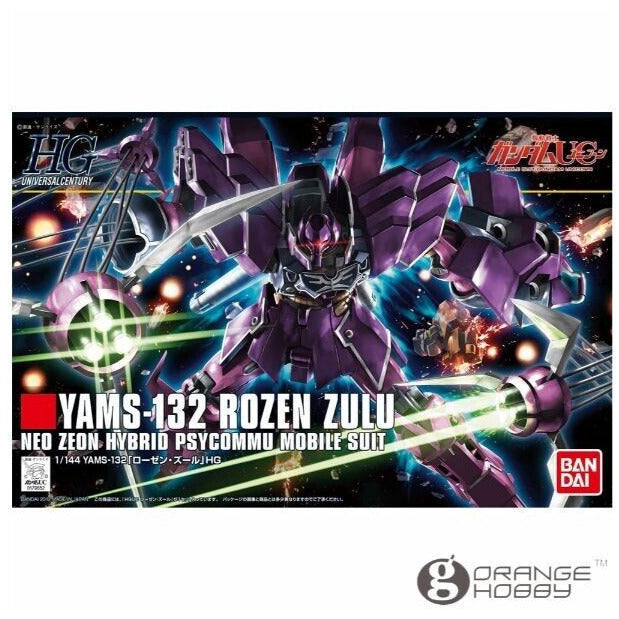 Bandai Gundam HGUC 1/144 #149 Rozen Zulu New - Tistaminis