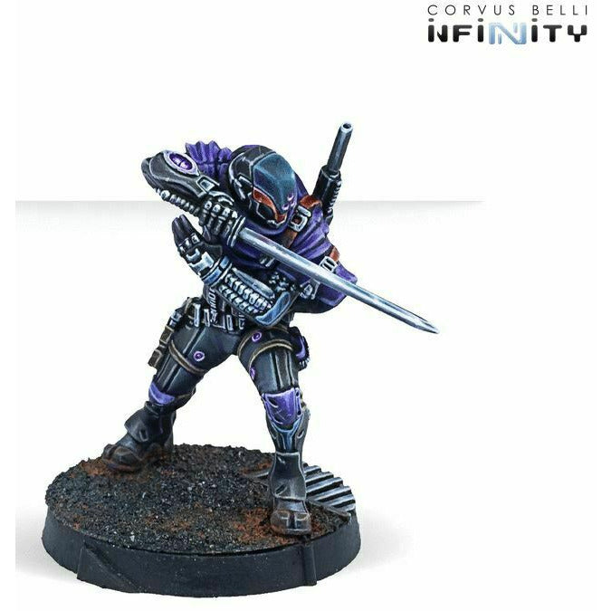 Infinity: CodeOne: PanOceania/Yu Jing Kunai Solutions Ninja -Shock Marksman  New - TISTA MINIS