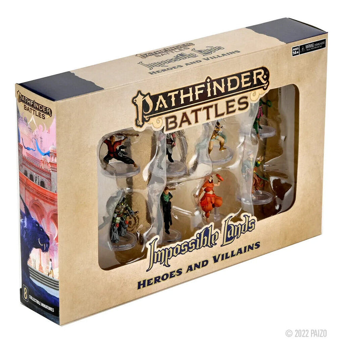 Pathfinder Battles: Impossible Lands: Heroes and Villains Boxed Set New - Tistaminis