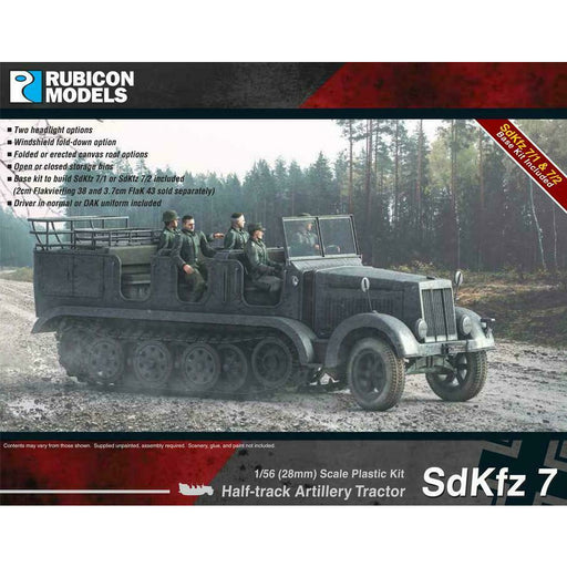 Rubicon German SdKfz 7 Halftrack New - Tistaminis