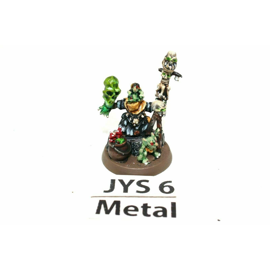 Warhammer Orcs And Goblins Goblin Shaman Metal Well Painted JYS6 - Tistaminis