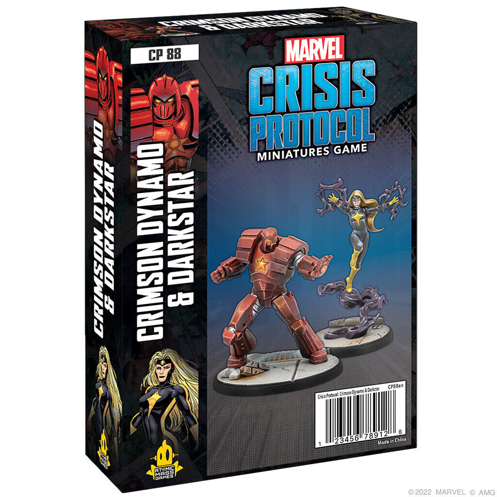 Marvel Crisis Protocol: Crimson Dynamo and Dark Star August 12 Pre-Order - Tistaminis