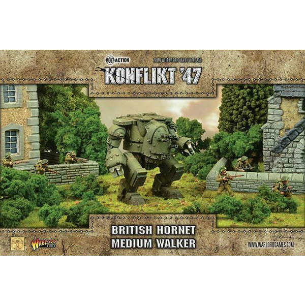 Bolt Action: Konflikt '47 - British Hornet Medium Walker New - TISTA MINIS